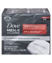Dove Deep Clean Men + Care Body and Face Bar
